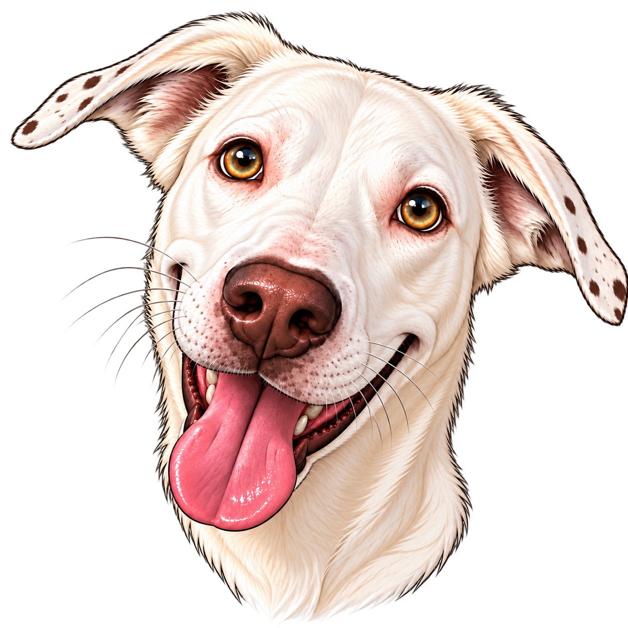 Cartoon portrait of Rucca